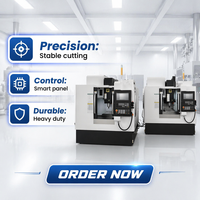Centro de Mecanizado Vertical VMC 640 de Alta Precisión, Fresadora CNC de Alta Velocidad con Precio Económico para Moldes Metálicos