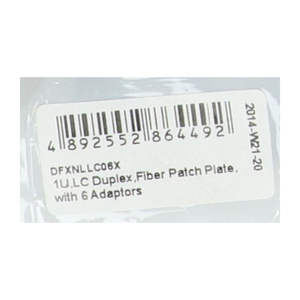 Patch de fibre duplex électrique DFXNLLC06X nouveau NFP scellé - Product Image 2