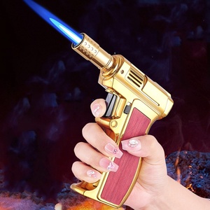 Biểu Tượng Tùy Chỉnh Nhà Bếp <span class=keywords><strong>Torch</strong></span> Bật Lửa Lớn Khung Refillable Cigar Nhẹ Hơn Cắm Trại Nhà Bếp <span class=keywords><strong>Butane</strong></span> BBQ <span class=keywords><strong>Gas</strong></span> Nhẹ Hơn <span class=keywords><strong>Torch</strong></span> - Product Image 3