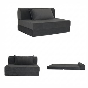 Ghế <span class=keywords><strong>sofa</strong></span> giường gấp gọn hiện đại, mút nhớt nén chân không, không khung xương, dành cho căn hộ, phòng khách, đọc sách, ghế dài thư giãn - Product Image 2