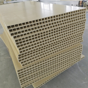 Panneau de porte de salle de bain WPC <span class=keywords><strong>SunnyTech</strong></span> à prix de gros 35mm / 40mm / 45mm avec film PVC laminé, matériau fini imperméable - Product Image 6