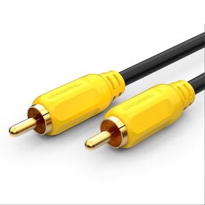 <span class=keywords><strong>สาย</strong></span>เชื่อมต่อ RCA แบบโคแอกเซียลสายเดี่ยวสำหรับขยายเสียงสายสัญญาณเสียงซับวูฟเฟอร์ปราศจากออกซิเจน - Product Image 4