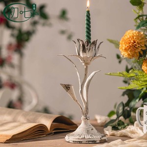 Chandelier en forme d'arbre à piles, décoration d'Halloween, style vintage américain, en fer forgé vieilli - Product Image 2