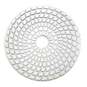 Bolide 4 İnç Islak Esnek Elmas Parlatma Pedleri Beton Taş Bakımı Mermer Granit Kuvars Karo Terrazzo Aşındırıcı için OEM - Product Image 1