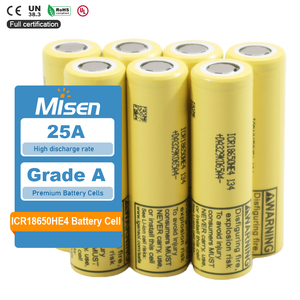 שיעור גבוה 25a icr18650 he4 mh1 mj1 <span class=keywords><strong>3.7v</strong></span> 2500mah 3200mah 3500mah ICR18650-MH1 ליתיום יון סוללה תא ליונים מזל "ט - Product Image 1