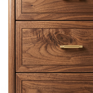 Custom Minimalist <b>Side</b> Night Chest | Smoke Tempered Glass Bedside Cupboard with Single <b>Drawer</b> for Apartment Hotel Bedroom - Product Image 6