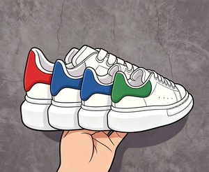 Sneakers Casual di Lusso Originali McQ per Uomo e Donna, Scarpe di Alta Qualità, Zapatos De Mujer, Scarpe Stile Queen - Product Image 6