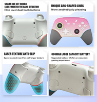 Manette de jeu sans fil X9 BT compatible avec TV/tablette PC Switch1 Switch 2 Contrôleur de jeu Android Multiplateforme Joypad
