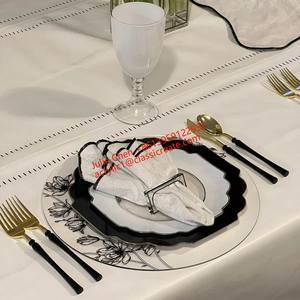 Rond <span class=keywords><strong>de</strong></span> serviette en acrylique carré transparent personnalisé Simple Art moderne Design étiquette <span class=keywords><strong>de</strong></span> <span class=keywords><strong>table</strong></span> anneaux <span class=keywords><strong>de</strong></span> serviette Judaica grenade - Product Image 5