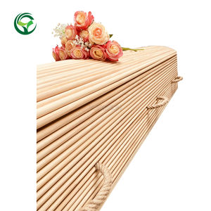 Твердый гроб из сосны в американском стиле, зеленый погребальный экологичный гроб ручной работы для кремации, натуральный и готовый к похоронам - Product Image 6