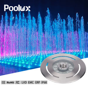 Produttore in acciaio inox 12W IP68 illuminazione subacquea ugello fontana a getto con luci LED fontana - Product Image 5