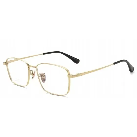 उच्च गुणवत्ता वाले शुद्ध टाइटेनियम चश्मा फ्रेम हल्के ऑप्टिकल चश्मा फैशनेबल रिंग आईवियर फ्रेम