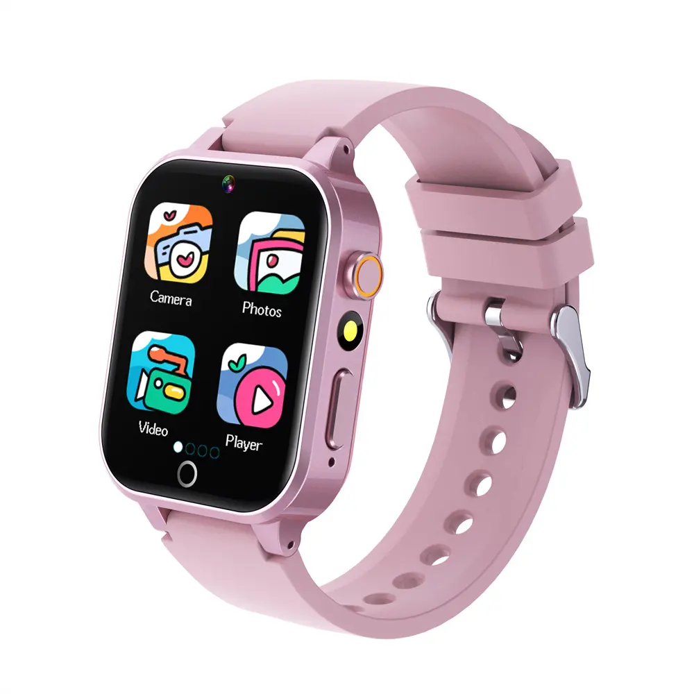 HD Touch Screen Watch Kids Smart Watch With 26 Games Audio Learn Card Educational Music Pedometer Answer Call Video Camera S07