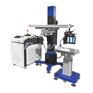Máquina de solda a laser para reparo de moldes, soldador a laser com fio para molde de metal 500W 600W 1500W