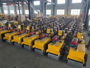 Chất Lượng Tốt Đường Máy Móc Nhiệm Vụ Nặng Nề Đôi Trống Rung Máy Đầm 2.5 Tấn Rung Nước Mát Đường Lăn Máy - Product Image 4