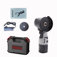 Meuleuse d'angle professionnelle sans fil, Mini meuleuse d'angle Portable électrique pour le meulage et la découpe de la pierre humide