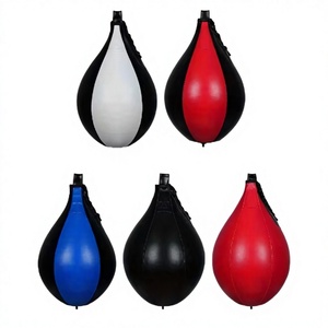 Saco de Boxeo de Velocidad de Material PU, Opciones de Color Negro, Rojo, Azul, Blanco, para Práctica de Boxeo - Product Image 1