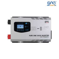 Inverter Daya 3000W 3KW 24V 220V Gelombang Sinus Murni Tenaga Surya dengan Layar LED