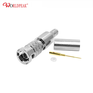 75ohm 3g 6g 12g HD-BNC Straight Crimp Plug for Belden 1855A <strong>Sdi</strong> Coax Coaxial <strong>Cable</strong> 4K-<strong>SDI</strong>/ Ultra High-Definition Video - Product Image 3