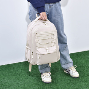 Sac à dos d'étudiant de collège Oxford avec logo personnalisé, nouveau design, imperméable, tendance, sac de voyage, sac à dos d'école pour ordinateur portable - Product Image 4