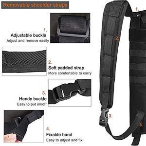 Muestra Gratuita de Bolsa de Arquería de Cuero con Correas Ajustables para Arco Tradicional y Flechas, Organizador de Flechas - Product Image 3