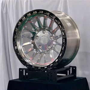 Jantes Polies Beadlock <span class=keywords><strong>4x4</strong></span> 6x139.7 17x8.5 -10 -28PCD 4*100 5*114 6*114.3 Jailbreak Redye pour Dodge Charger d'occasion - Product Image 6