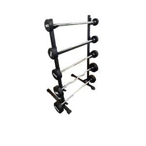<span class=keywords><strong>Barra</strong></span> de Pesas Curva y Recta Recubierta de Goma, 20kg/10kg, 1.2m/1.5m, para Uso Comercial y Doméstico - Product Image 4