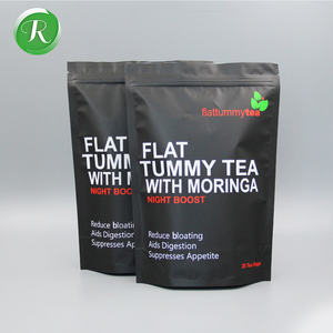 Ziplock saco de embalagens personalizadas, pacote de presente de plástico orgânico feito sob encomenda, matcha herbal de luxo de embalagem de papel de embalagem de chá solto - Product Image 6