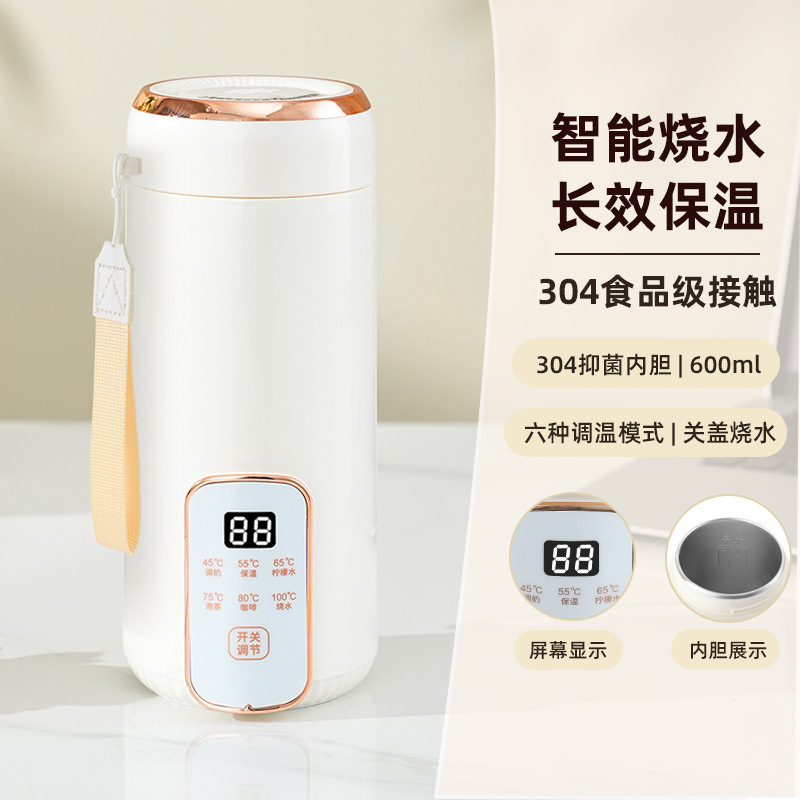 แก้วน้ำไฟฟ้า (600มล.) ทำจากสแตนเลส 304