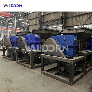 Broyeur de déchets métalliques multifonctionnel à double arbre avec moteur en cuivre et engrenages, pour le traitement de l'aluminium, des ordures et des pneus - Product Image 5