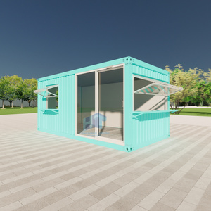 Di lusso 20ft 40ft prefabbricato contenitore modulare al dettaglio prefabbricato centro commerciale contenitore negozio minimarket - Product Image 4