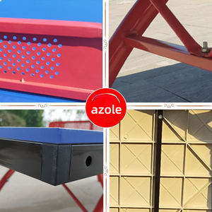 Mesa <span class=keywords><strong>de</strong></span> <span class=keywords><strong>Ping</strong></span> <span class=keywords><strong>Pong</strong></span> Plegable para Exteriores KJ, Estándar <span class=keywords><strong>de</strong></span> Competición Deportiva, Construcción Duradera <span class=keywords><strong>de</strong></span> Acero y MDF para Uso en Parques y Residencial - Product Image 4