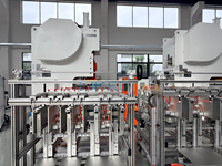 Machine automatique de fabrication de contenants en aluminium à cavité unique et 4 compartiments LK-T63