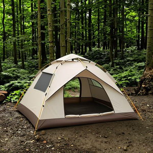 Outdoor Automatic Camping <strong>Tent</strong> - Lightweight Foldable Sunproof 2-4 Person Family Travel <strong>Tent</strong> - Product Image 1