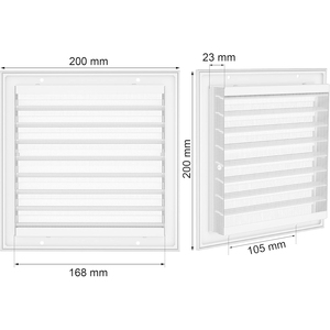Factory Direct Modern Hotel Use Composite Material Powder Coated <b>Sunscreen</b> Horizontal Louver Plantation Shutters - Product Image 5
