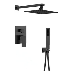 Pomme de <span class=keywords><strong>douche</strong></span> encastrée murale, <span class=keywords><strong>douche</strong></span> de pluie encastrée au plafond, unité de <span class=keywords><strong>douche</strong></span> cachée de style hôtel, ensemble de <span class=keywords><strong>douche</strong></span> - Product Image 2