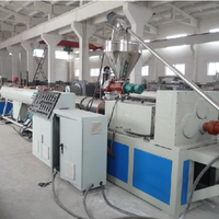 Extrudeuse de plastique, ligne de production de tuyaux en pvc, longueur de 20 à 75, 63 — 160