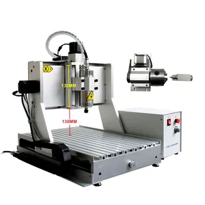 CNC 30X40 ZH-VFD 1.5KW USB 3 eksen CNC Router Gravür Freze Makinesi