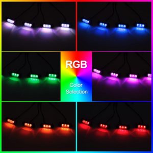 Kit de Luces LED RGB LUMA de 4 Piezas para 16-23 para Deportes/Todoterreno, Conexión APP Plug and Play, Parrilla Delantera, Nuevo Plástico - Product Image 2
