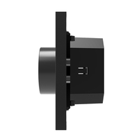 Thermostat intelligent KNX Konb Control 3 en 1 Fonction de refroidissement de la climatisation Contrôleur de chauffage par le sol 24V DC UK Standard