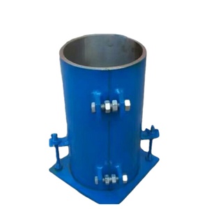 蓝色可拆卸铸铁混凝土弹性圆筒试验模具 - Product Image 4