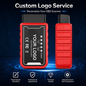 <span class=keywords><strong>Scanner</strong></span> OBD2 WiFi ELM327 PIC18F25K80 V1.5 rouge compatible avec <span class=keywords><strong>iPhone</strong></span> iOS Torque Pro, dongle OBDII, outil de suppression des codes de panne de voiture, personnalisé - Product Image 2