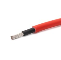 TÜV-Zulassung Rot Schwarz DC 4 MM2 6 MM2 10 MM2 16 MM2 PV-Solar kabel Kabel für Solar panel