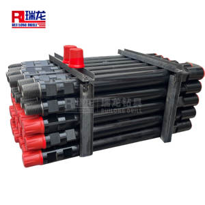 قضيب حفر DTH مسطح مزدوج المشبك عالي التحمل 89 مم NC26 لحفر آبار المياه - Product Image 3