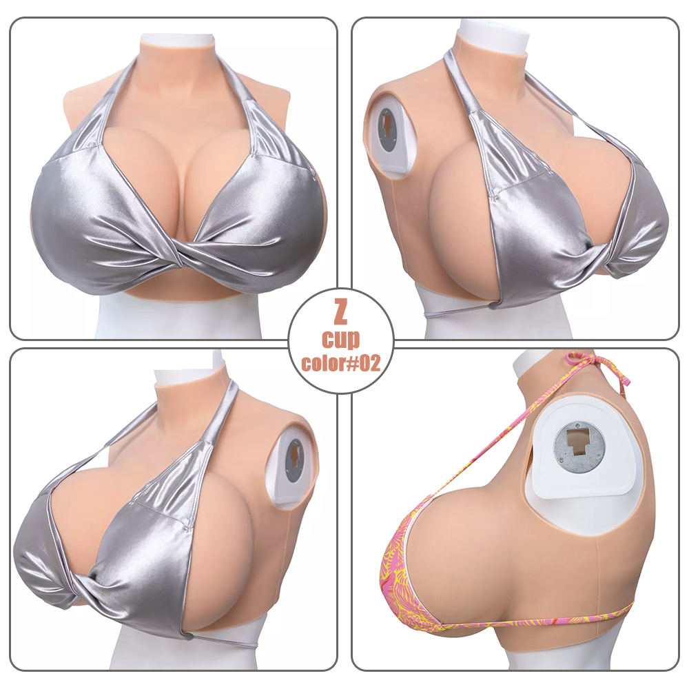 Adjustable S/Z Cup Size Tits DIY Silicone Boobs MTF LGBTQ+, image size:1000x1000