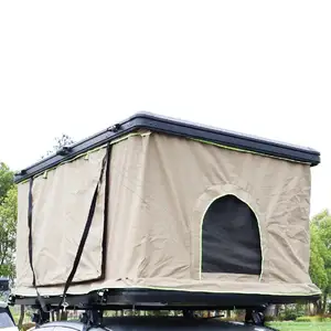 Tente de toit de voiture pour camping en plein air, coque souple
