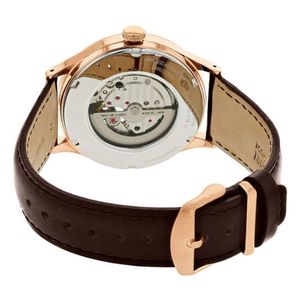 Reloj Automático Miyota 82S0 de Alta Calidad con Logotipo Personalizado OEM, Relojes Mecánicos Esqueletizados con Cristal de Zafiro y Correa de Cuero Genuino para Hombre - Product Image 3