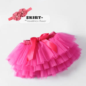 Conjunto de Moda para Bebés de 0 a 3 Años, Braguitas de Tul para Niñas, Cubrepañales de Algodón, Braguitas de Tul y Diadema - Product Image 3