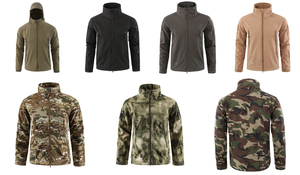 CP Camo ESDY High Quality Tactical Jackets for <strong>Men</strong> Customized Wholesale Outdoor Camouflage Tactical Jacket - Product Image 6