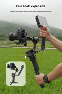 Poignée de maintien réglable en aluminium pour stabilisateur de caméra <span class=keywords><strong>DJI</strong></span> <span class=keywords><strong>Ronin</strong></span> RS2 RSC2 RS3 Mini <span class=keywords><strong>Pro</strong></span> RS4 Mini RS4 <span class=keywords><strong>Pro</strong></span> - Product Image 4